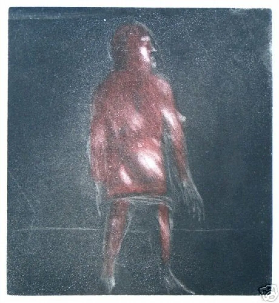 Офорт И Аквитанта Hrdlicka - Mary