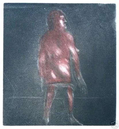 Офорт И Аквитанта Hrdlicka - Mary