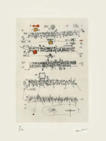 Гравюра Hucleux - N°5 / 1980