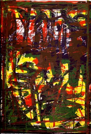 Литография Huftier - Clairière