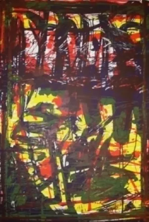 Литография Huftier - Clairière