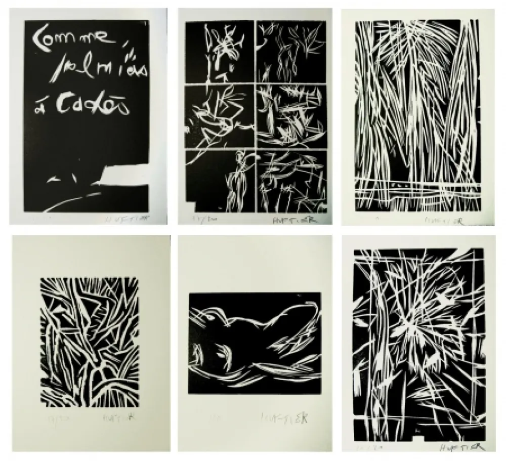 Иллюстрированная Книга Huftier - Comme Palmiers à Cadès