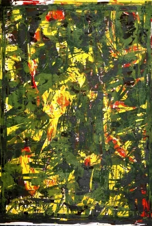 Литография Huftier - Le mystère et le risque