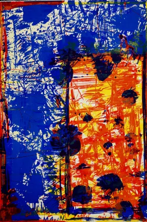 Литография Huftier - Matin, après midi