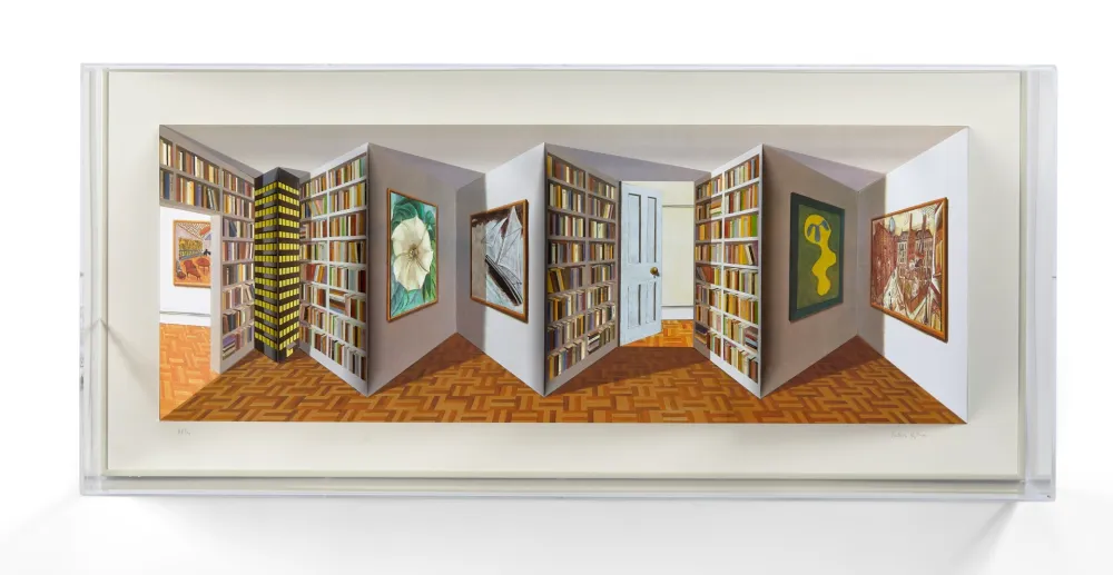 Офорт Hughes - Art apartment