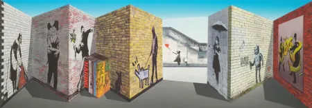 Многоэкземплярное Произведение Hughes - Banksy