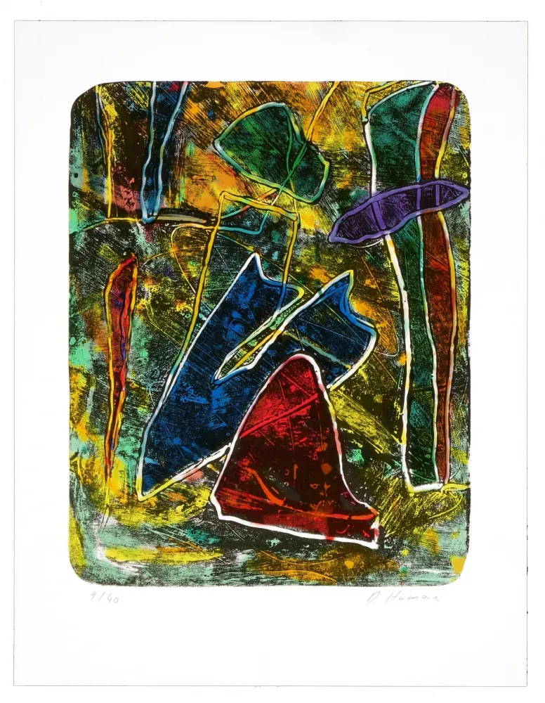 Литография Humair - IV