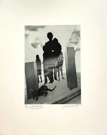 Офорт И Аквитанта Humbert - Le musée amusant