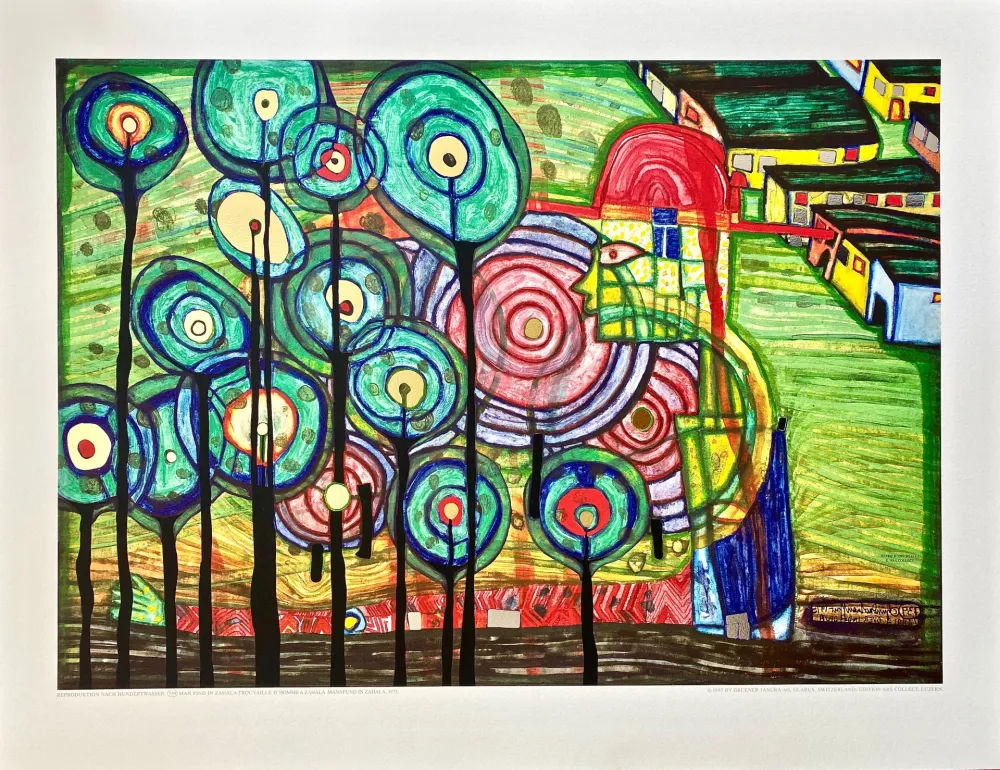 Нет Никаких Технических Hundertwasser - 739 Mannfund in Zahala / man find in zahala