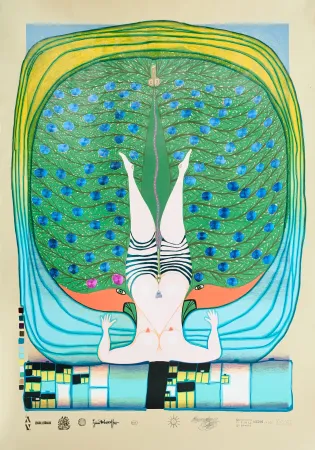 Многоэкземплярное Произведение Hundertwasser - Homage to Schröder-Sonnenstern