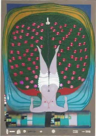 Сериграфия Hundertwasser - Homage to Schroeder-Sonnenstern