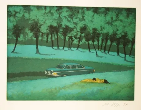 Офорт И Аквитанта Hüppi - Mercedes