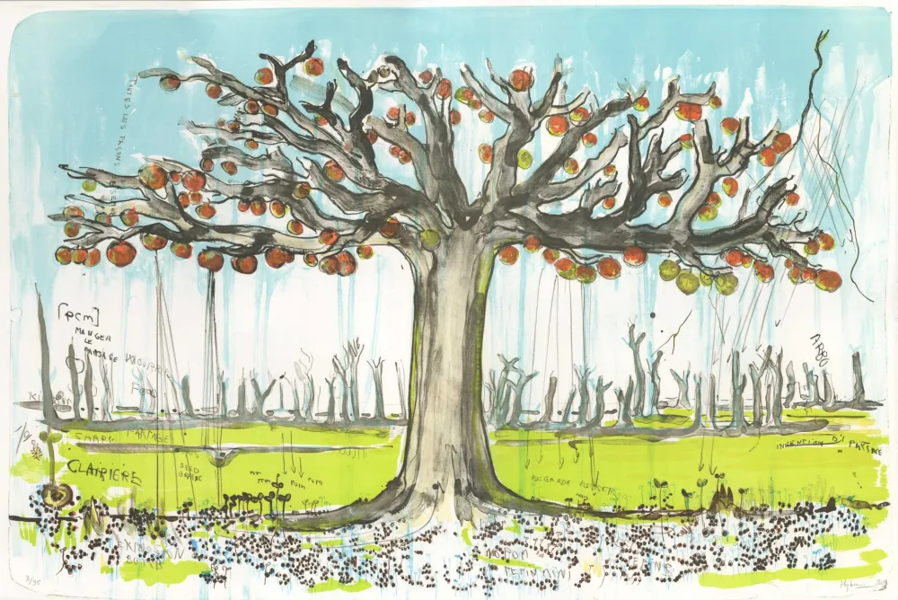 Литография Hyber - Pépins