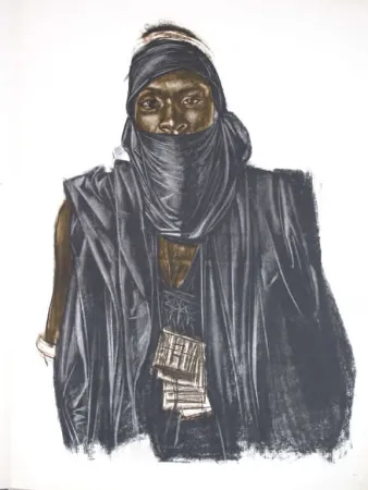 Иллюстрированная Книга Iacovleff  - Dessins et peintures d’Afrique exécutés au cours de l’Expédition Citroën Centre-Afrique. 