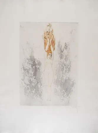 Офорт Icart - Human Grenade - La Grenade