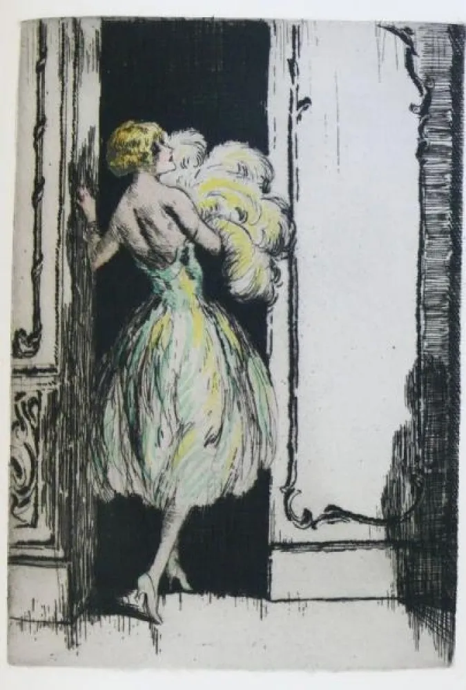 Иллюстрированная Книга Icart - L'ingénue libertine