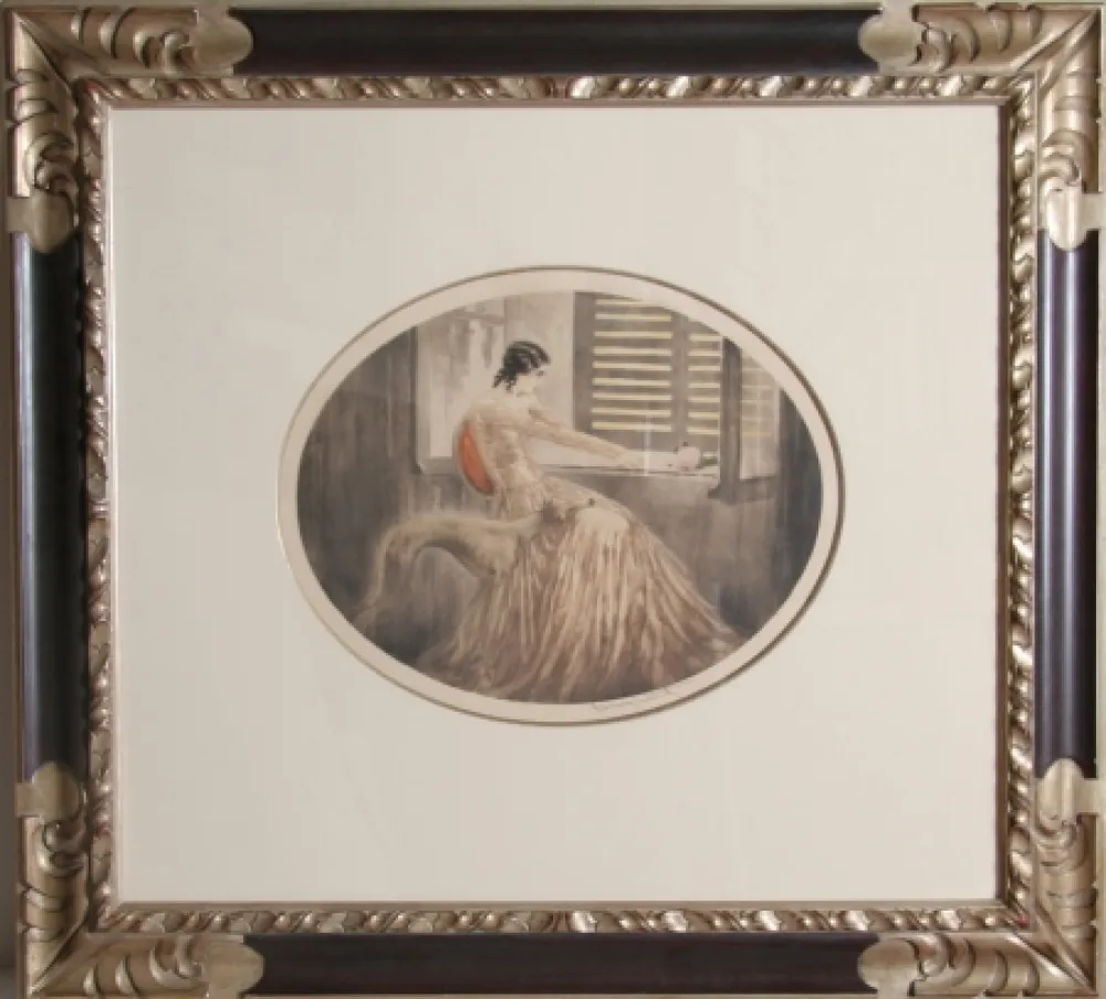 Гравюра Icart - Madame Bovary