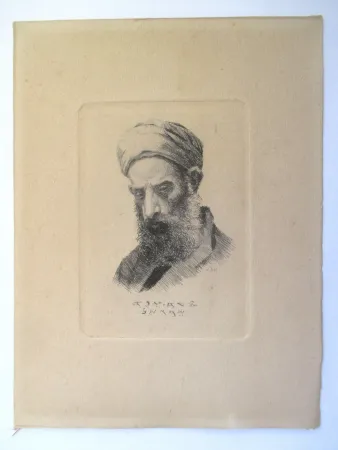 Гравюра Ilsted - En Samaritaner -A Samaritan