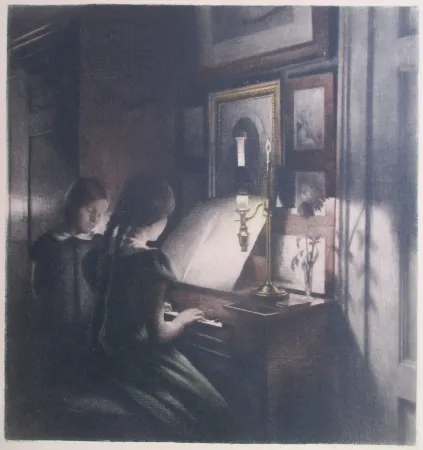 Гравюра Ilsted - Evening II