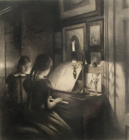 Гравюра Ilsted - Evening II
