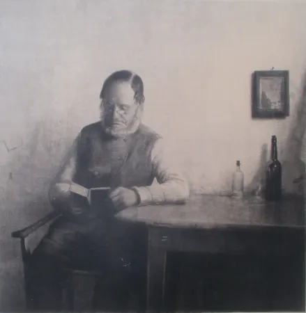 Mezzotint Ilsted - Hendrik (large mozzotint)