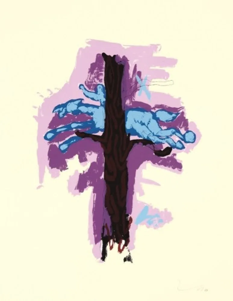 Многоэкземплярное Произведение Immendorff - AT-Aquarell