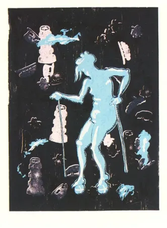 Многоэкземплярное Произведение Immendorff - Dialog - Gertrude