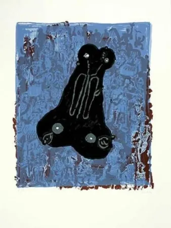 Многоэкземплярное Произведение Immendorff - Nase 2