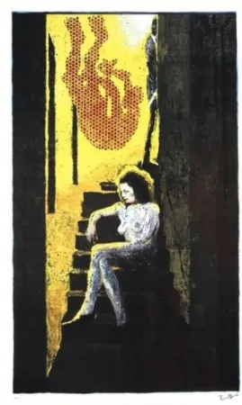 Многоэкземплярное Произведение Immendorff - Treppenakt