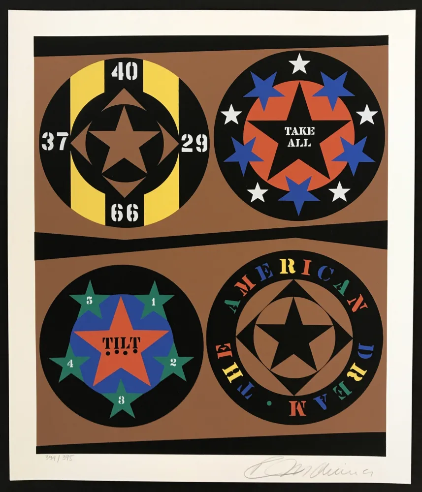 Сериграфия Indiana - American Dream 