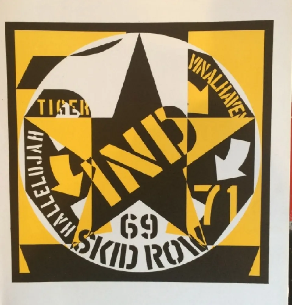 Литография Indiana - Composition pour xx siècle