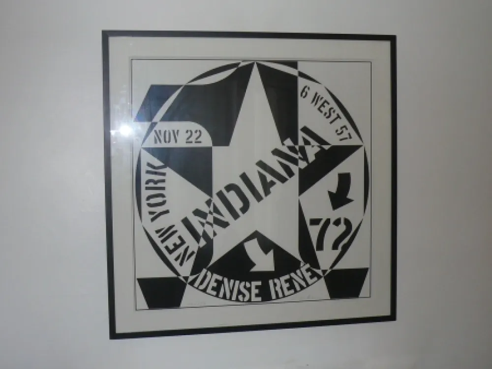 Литография Indiana - Denise René - NY
