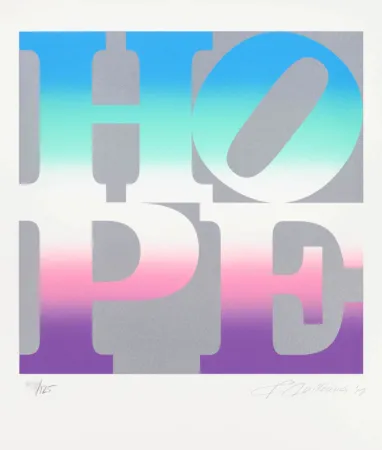 Сериграфия Indiana - Four Seasons of Hope: Spring (Silver)