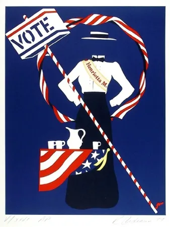 Литография Indiana - Henrietta M.