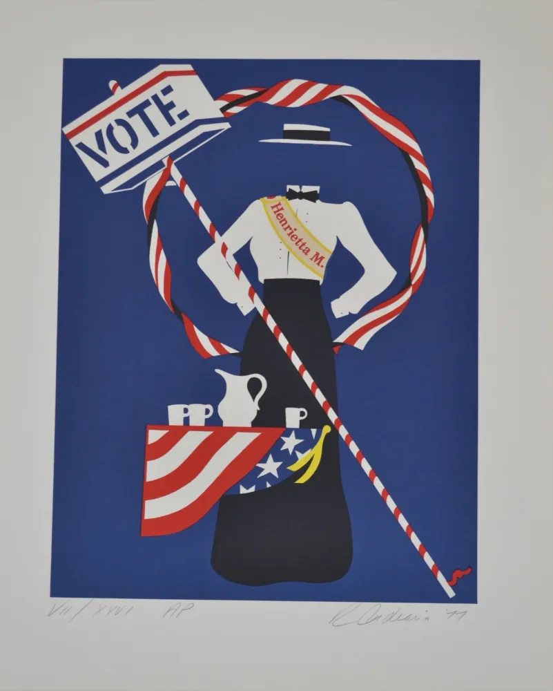 Литография Indiana - Henrietta M. - Mother of us all portfolio