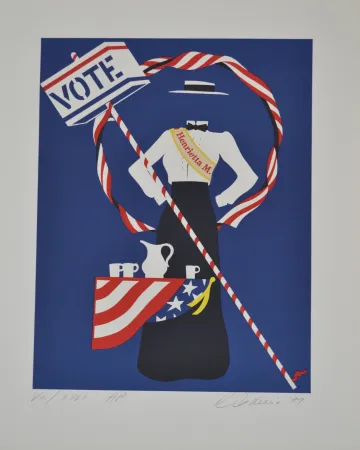 Литография Indiana - Henrietta M. - Mother of us all portfolio