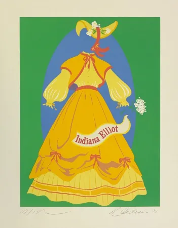 Литография Indiana - INDIANA ELLIOT