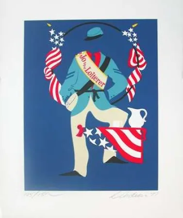 Сериграфия Indiana - Jo the Loiterer