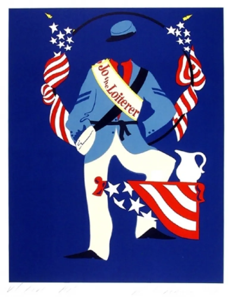 Литография Indiana - JO THE LOITERER