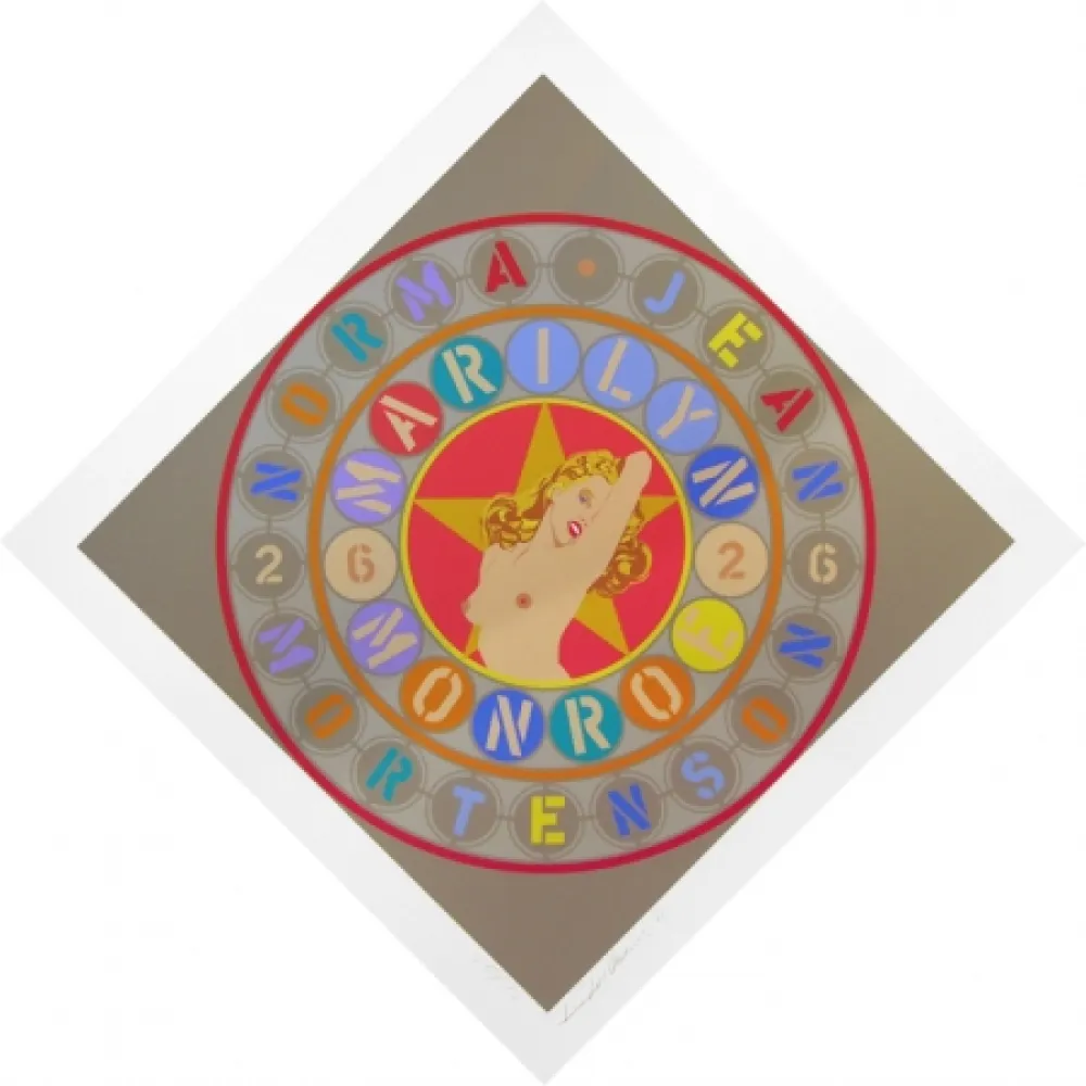 Сериграфия Indiana - Metamorphosis of Norman Jean (Marilyn Monroe)