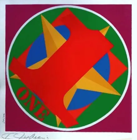 Сериграфия Indiana - ONE INDIANA SQUARE