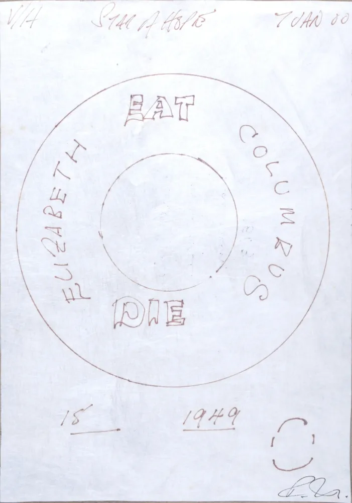 Монотип Indiana - Star of Hope Study #1, 2000