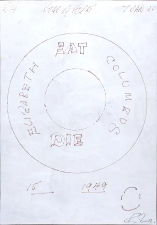 Монотип Indiana - Star of Hope Study #1, 2000