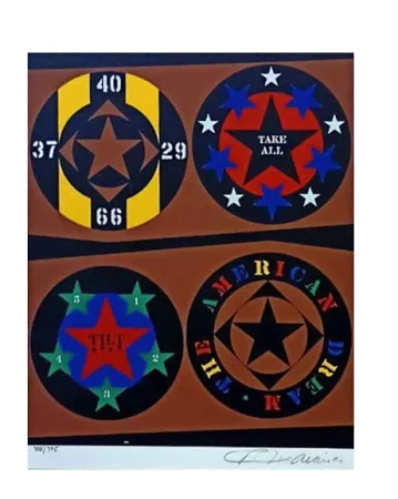 Сериграфия Indiana - THE AMERICAN DREAM