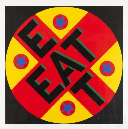 Сериграфия Indiana - The American Dream No. 2 - Eat