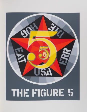 Сериграфия Indiana - The Figure 5 American Dream