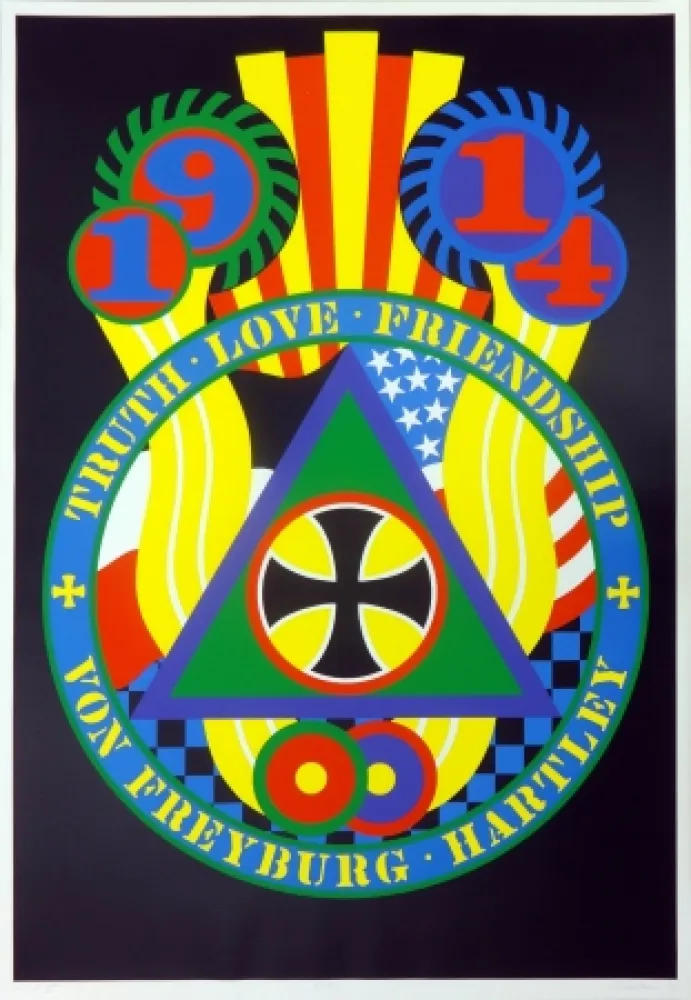 Сериграфия Indiana - The Hartley Elegies: Berlin Series, KvF V, 1990