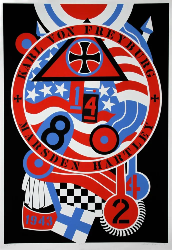 Сериграфия Indiana - THE HARTLEY ELEGIES - KvF II