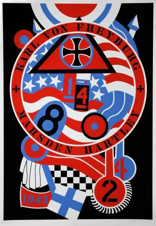 Сериграфия Indiana - THE HARTLEY ELEGIES - KvF II