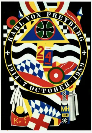 Сериграфия Indiana - The Hartley Elegies - The Berlin Series KvF1